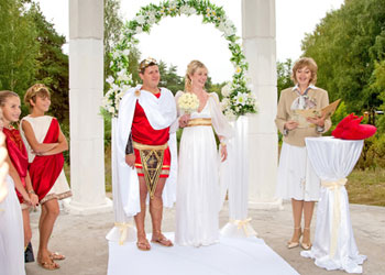 Как устроить свадьбу в античном стиле